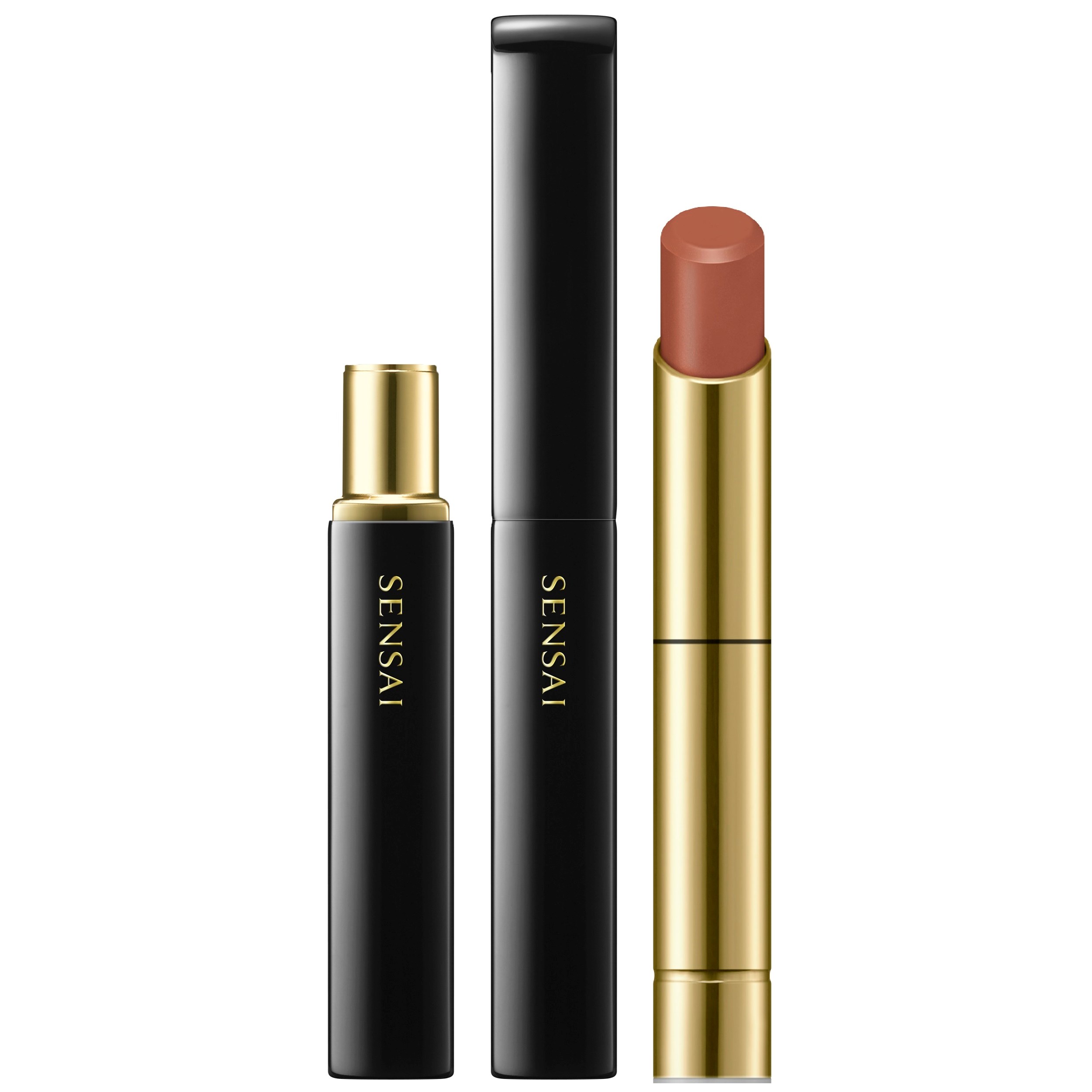 Läs mer om Sensai Contouring Lipstick Holder & Refill 11 Reddish Nude