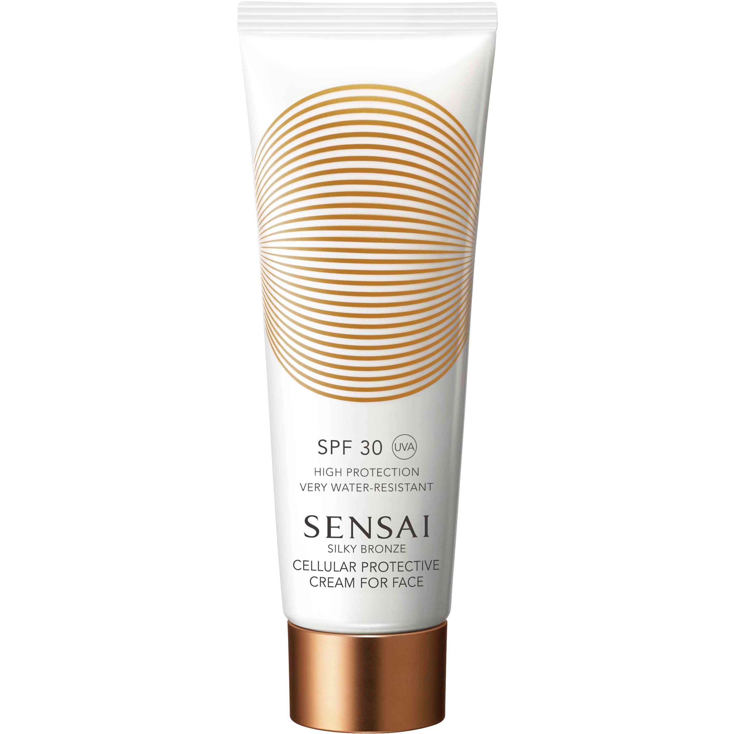 Läs mer om Sensai Silky Bronze Cellular Protective Cream For Face 30 SPF