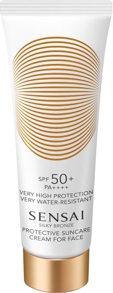 Sensai Silky Bronze Protective Cream Face SPF50+ 50 ml