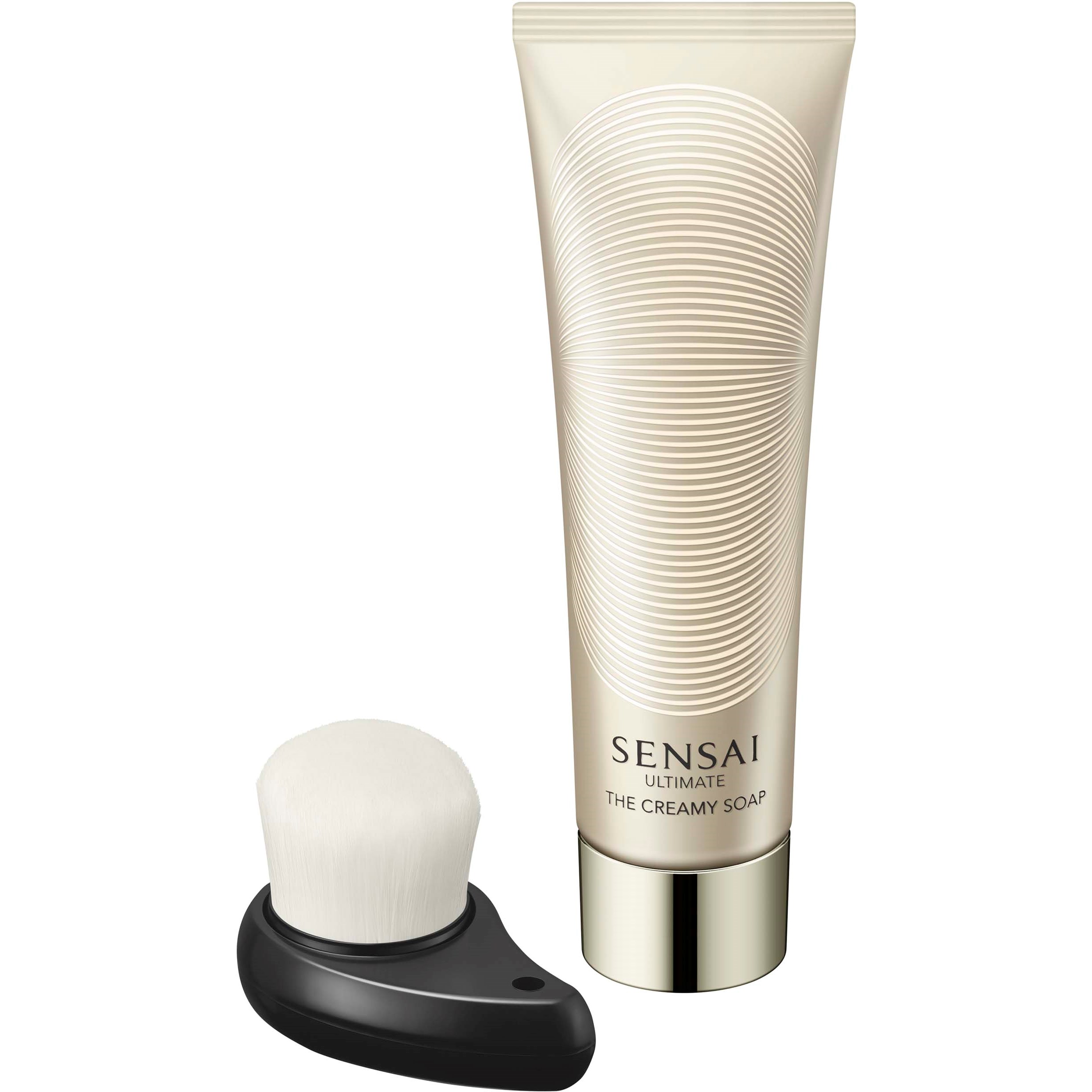 Zdjęcia - Produkt do mycia twarzy i ciała Sensai Ultimate The Creamy Soap + Brush 