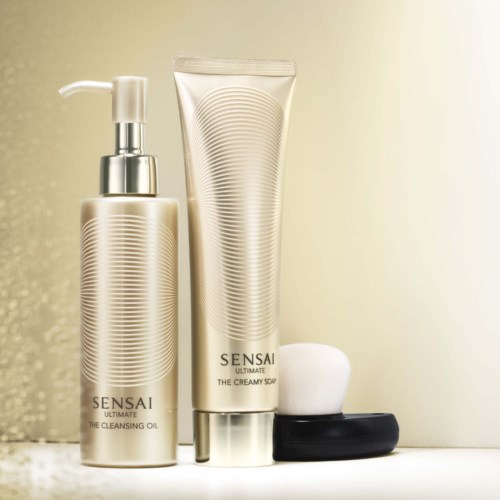 Sensai Ultimate The Creamy Soap + Brush | lyko.com