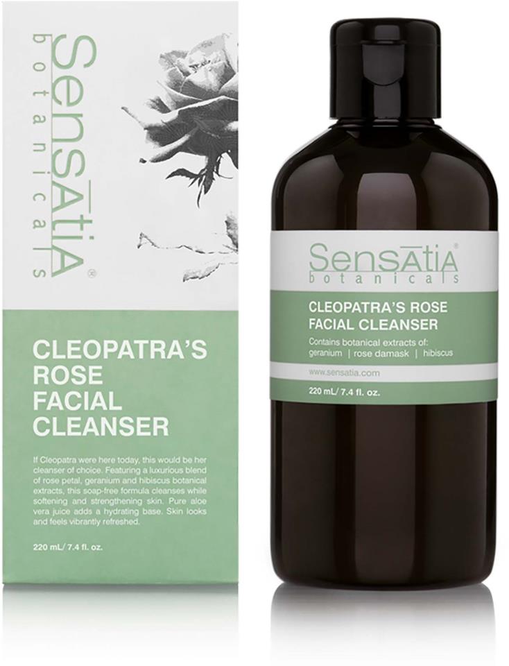 Sensatia Botanicals Cleopatra's Rose Facial Cleanser 220 ml