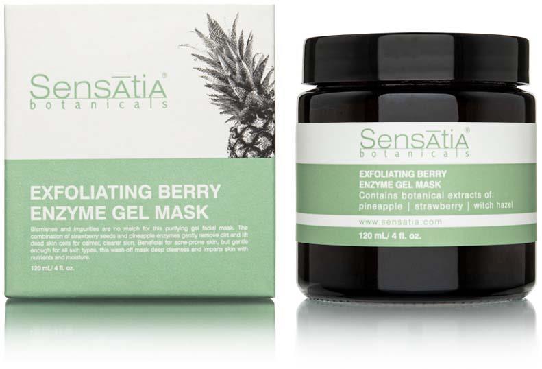 Sensatia Botanicals Exfoliating Berry Enzyme Gel Mask 120 ml