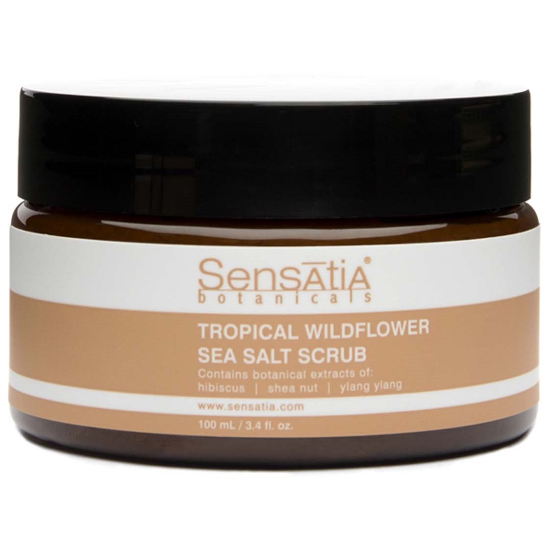 Sensatia Botanicals Tropical Wildflower Sea Salt Scrub 100 ml