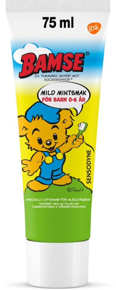 Sensodyne Bamse Kids Toothpaste 75 ml