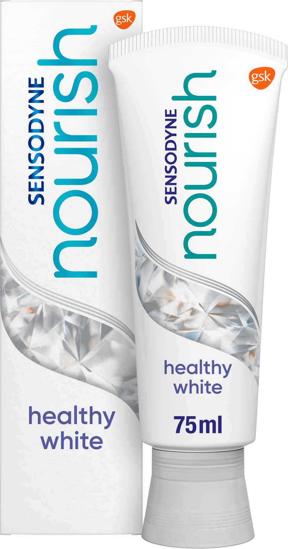 Sensodyne Nourish Healthy White Toothpaste 75 Ml Lyko sensodyne-nourish-healthy-white-toothpaste-75-ml-lyko