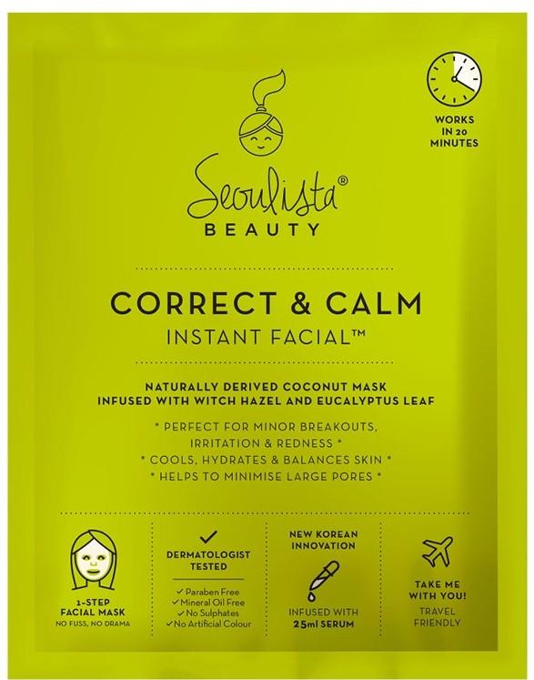 Seoulista Beauty Correct & Calm Instant Facial™