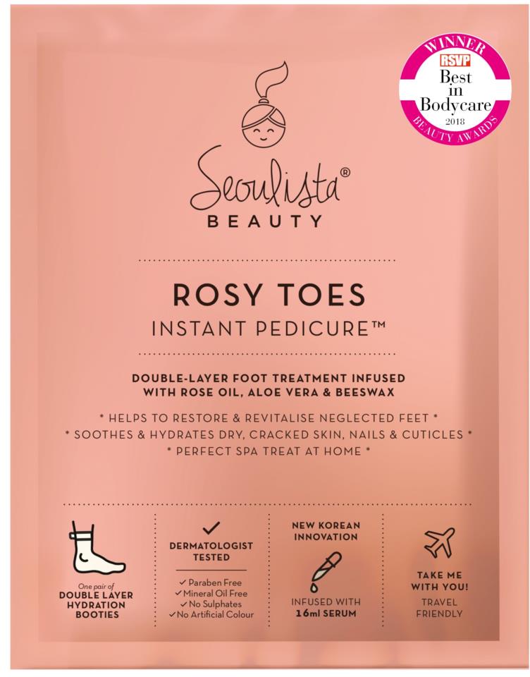 Seoulista Beauty Rosy Toes Instant Pedicure™