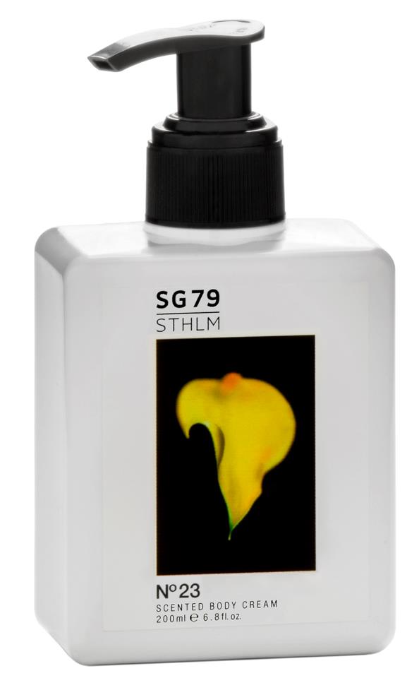 SG79 STHLM No.23 Yellow Scented Body Cream Body Cream