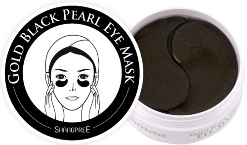 Shangpree Gold Black Pearl Eye Mask Lyko Com