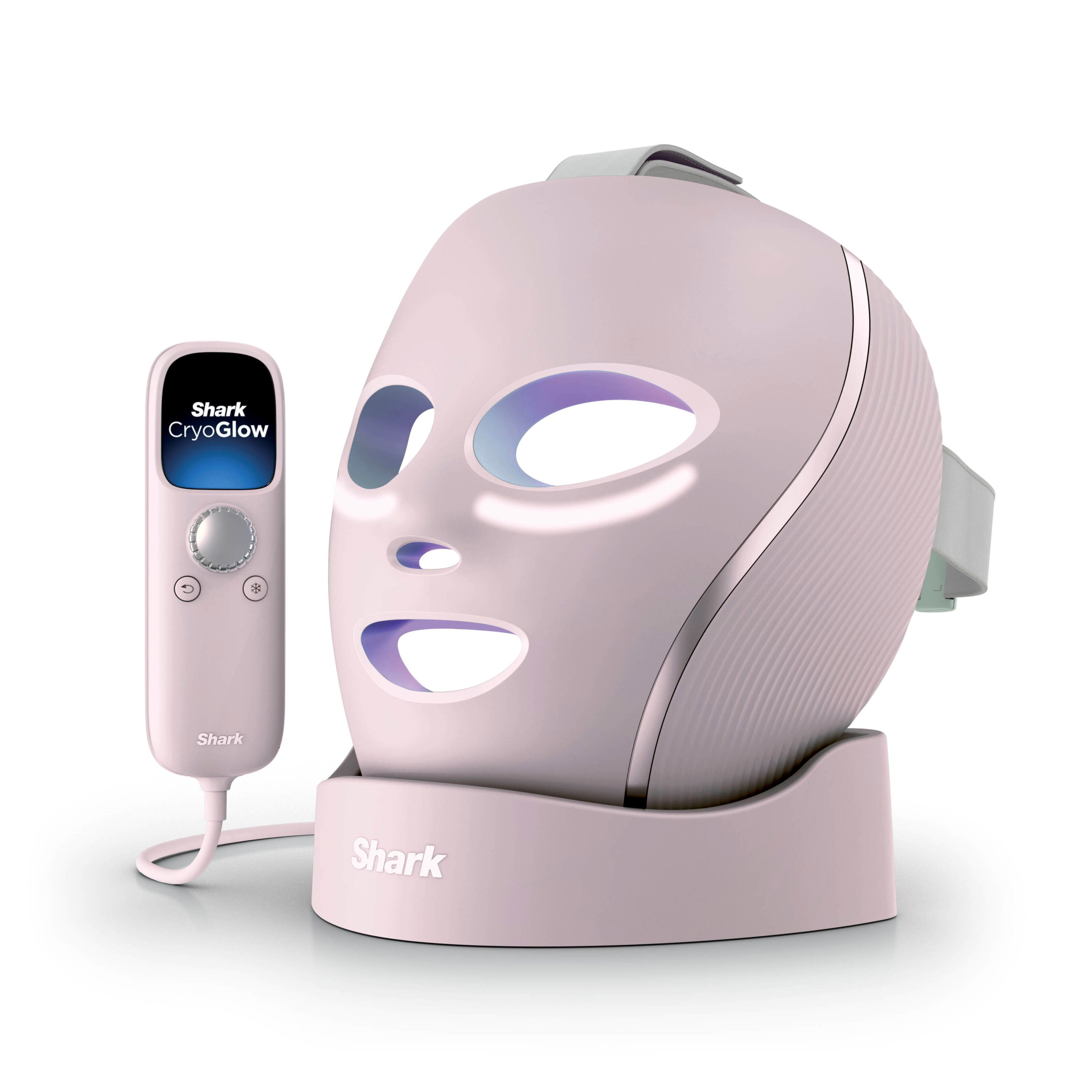 Shark Beauty CryoGlow Red Blue & Infrared iQLED Face Mask & Under