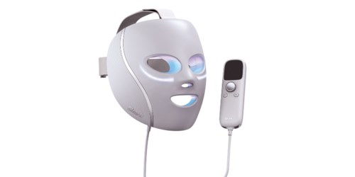 Shark Beauty CryoGlow Red Blue & Infrared iQLED Face Mask & Under Eye Cooling Lilac Chill