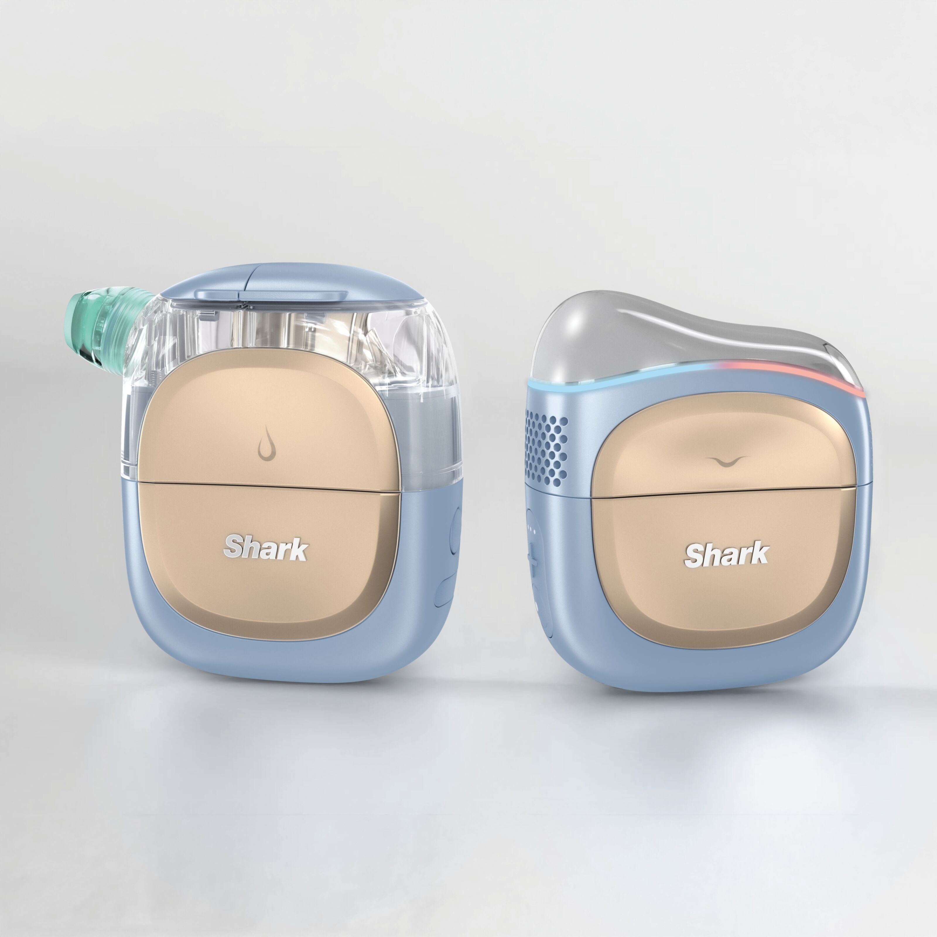 Shark Beauty FacialProGlo + Depuffi Spa Blue