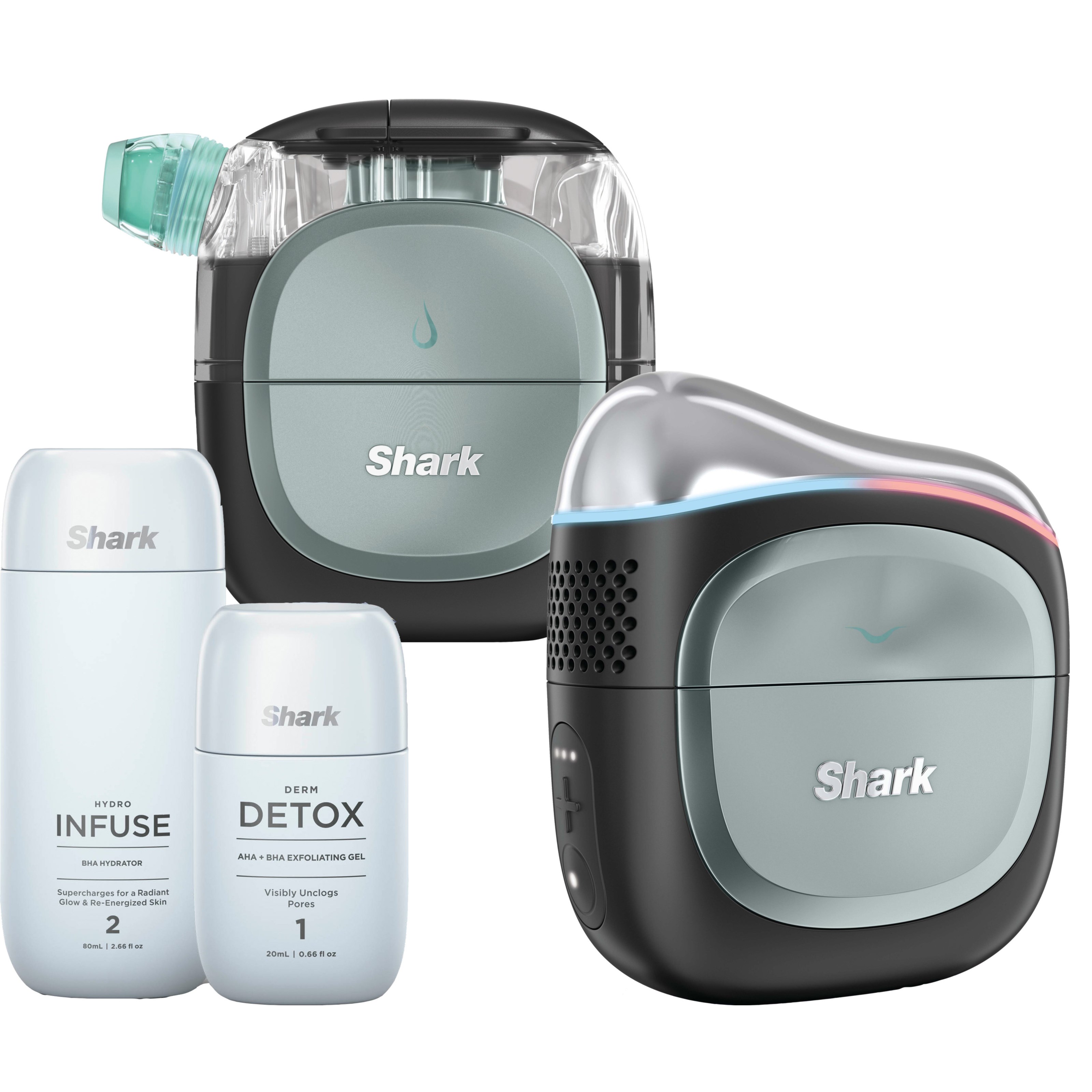 Shark Beauty FacialProGlo + Depuffi Warm Black