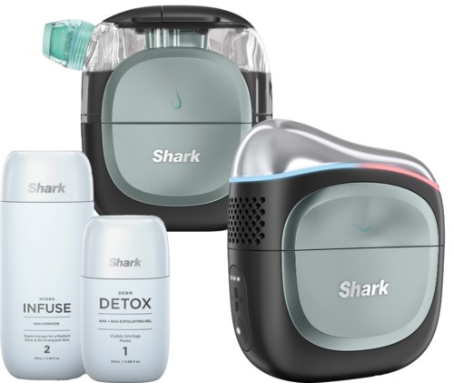 Shark Beauty FacialProGlo + Depuffi Warm Black