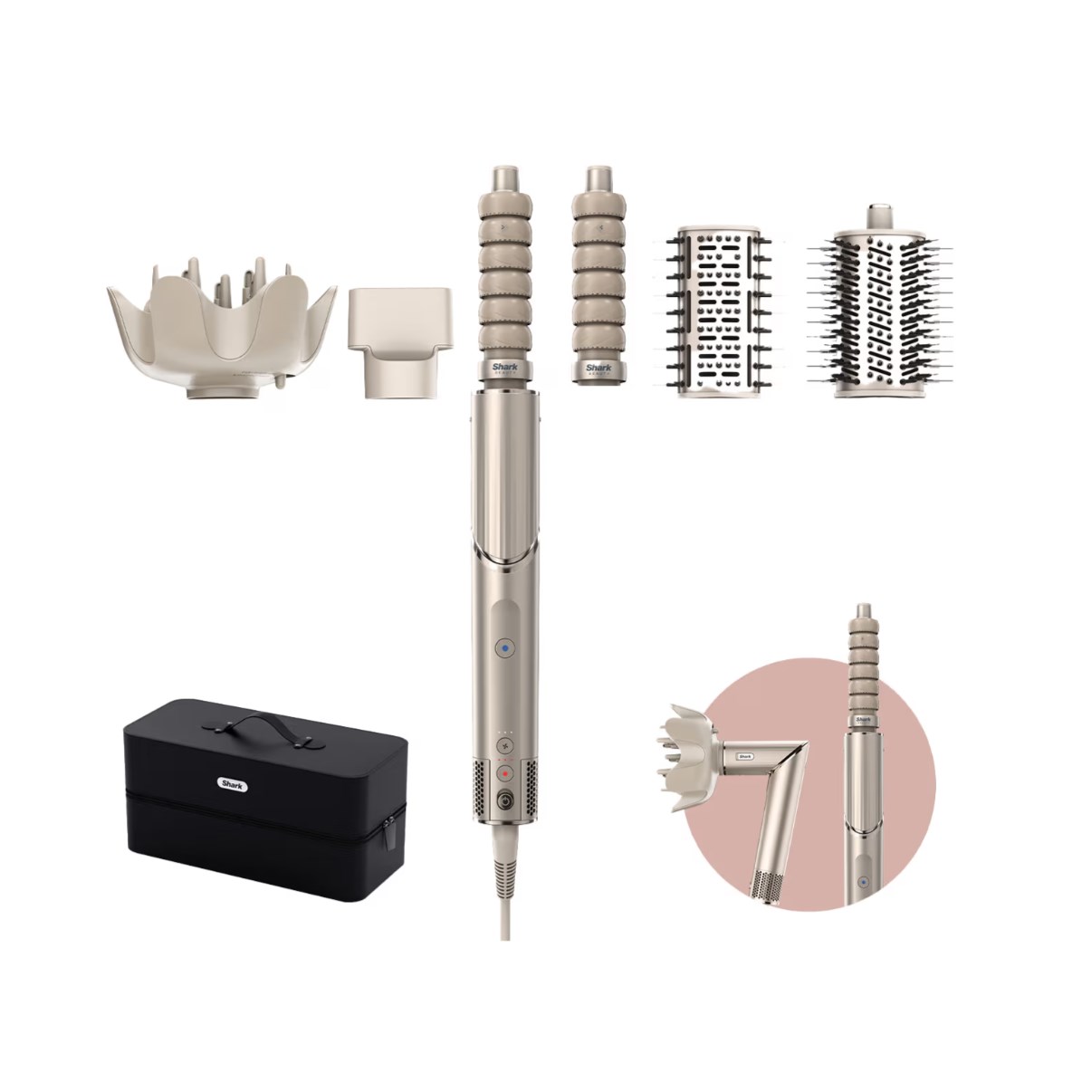 Shark Beauty FlexStyle 5-in-1 Air Styler & Hair Dryer with Storag
