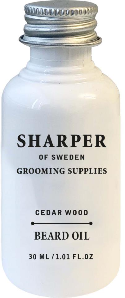 Sharper of Sweden Sharper Beard Oil Cedar Wood 30ml