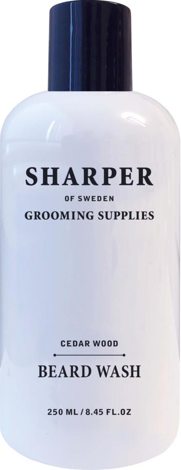 Sharper of Sweden Sharper Beard Wash Cedar 250ml