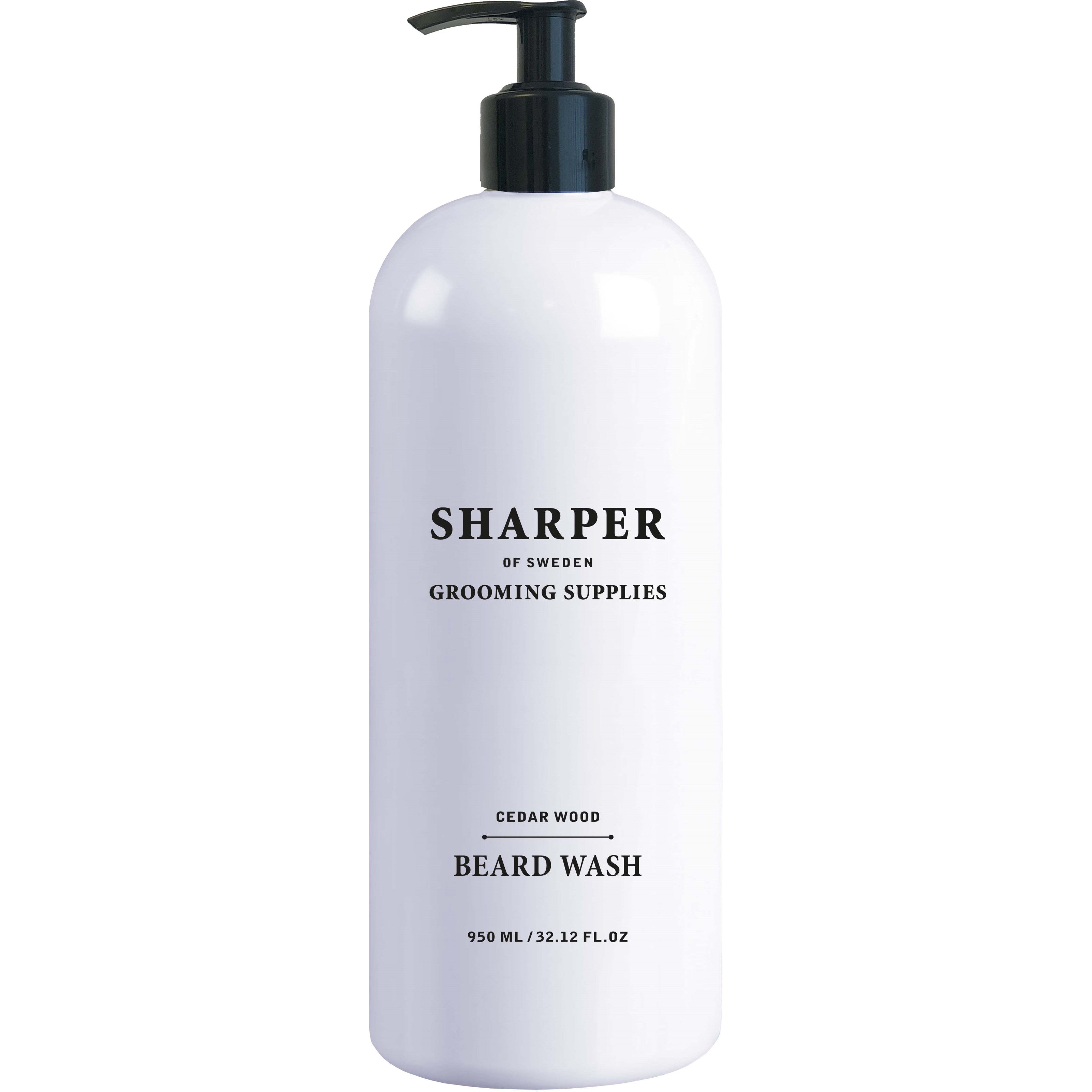 Läs mer om Sharper of Sweden Sharper Beard Wash Cedar 950 ml