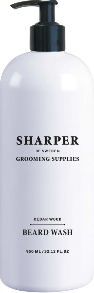 Sharper of Sweden Sharper Beard Wash Cedar 950ml