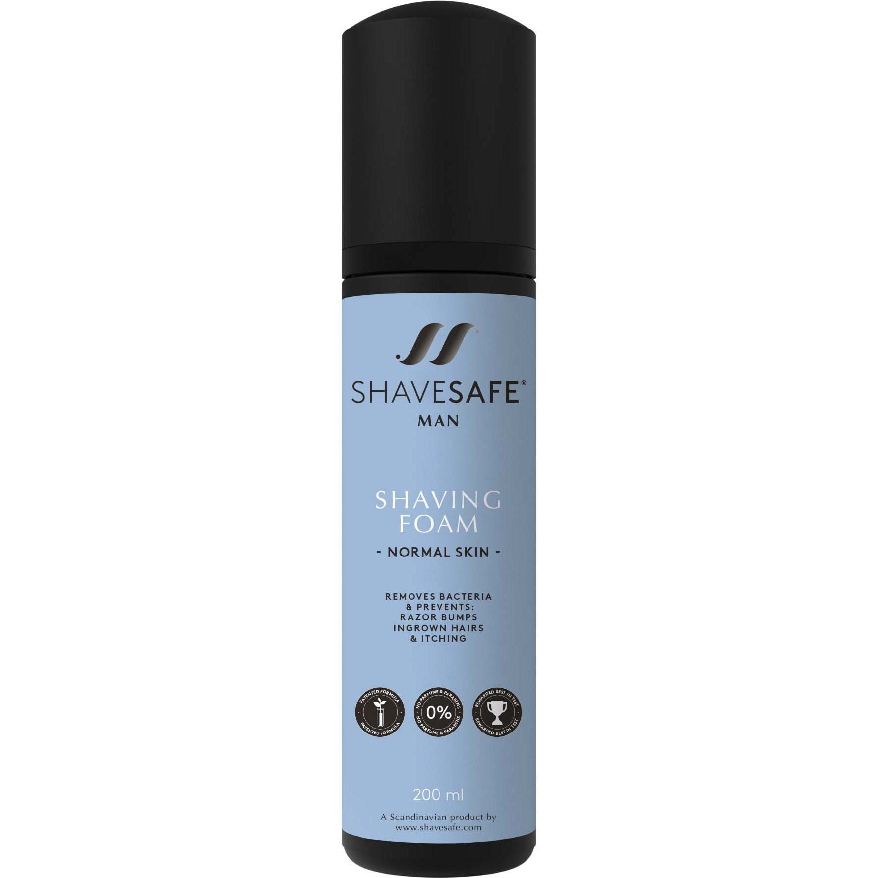 Läs mer om ShaveSafe Man Shaving Foam Normal Skin 200 ml