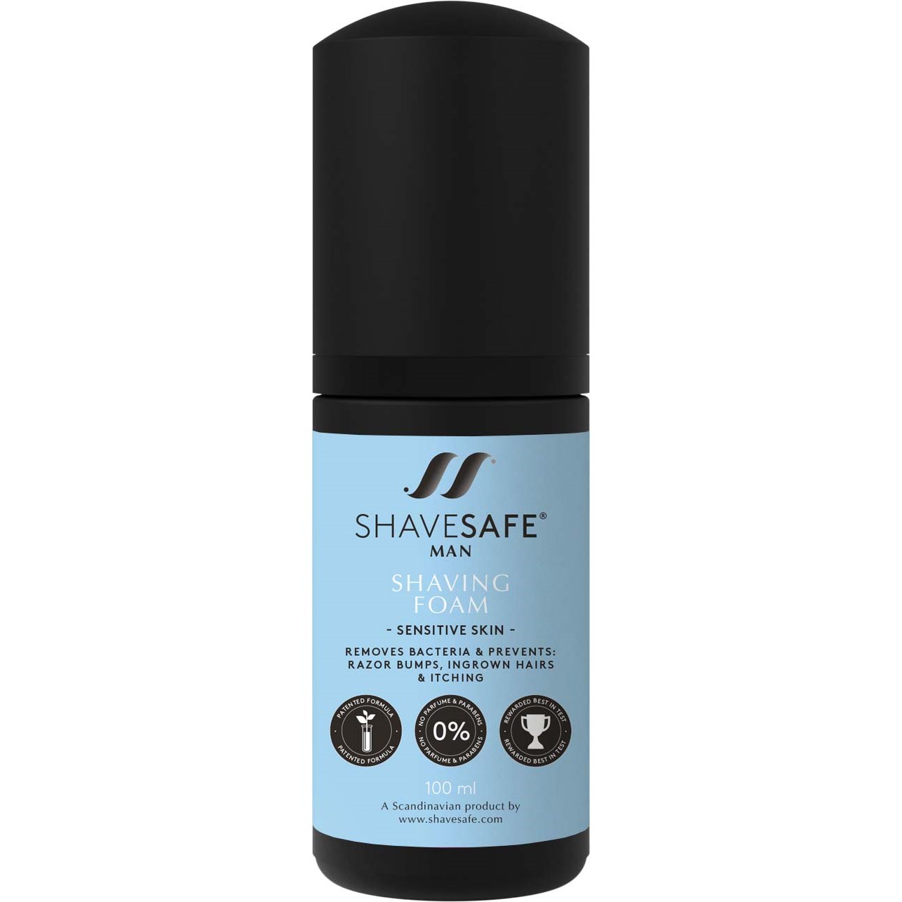 Läs mer om ShaveSafe Man Shaving Foam Sensitive Skin 100 ml