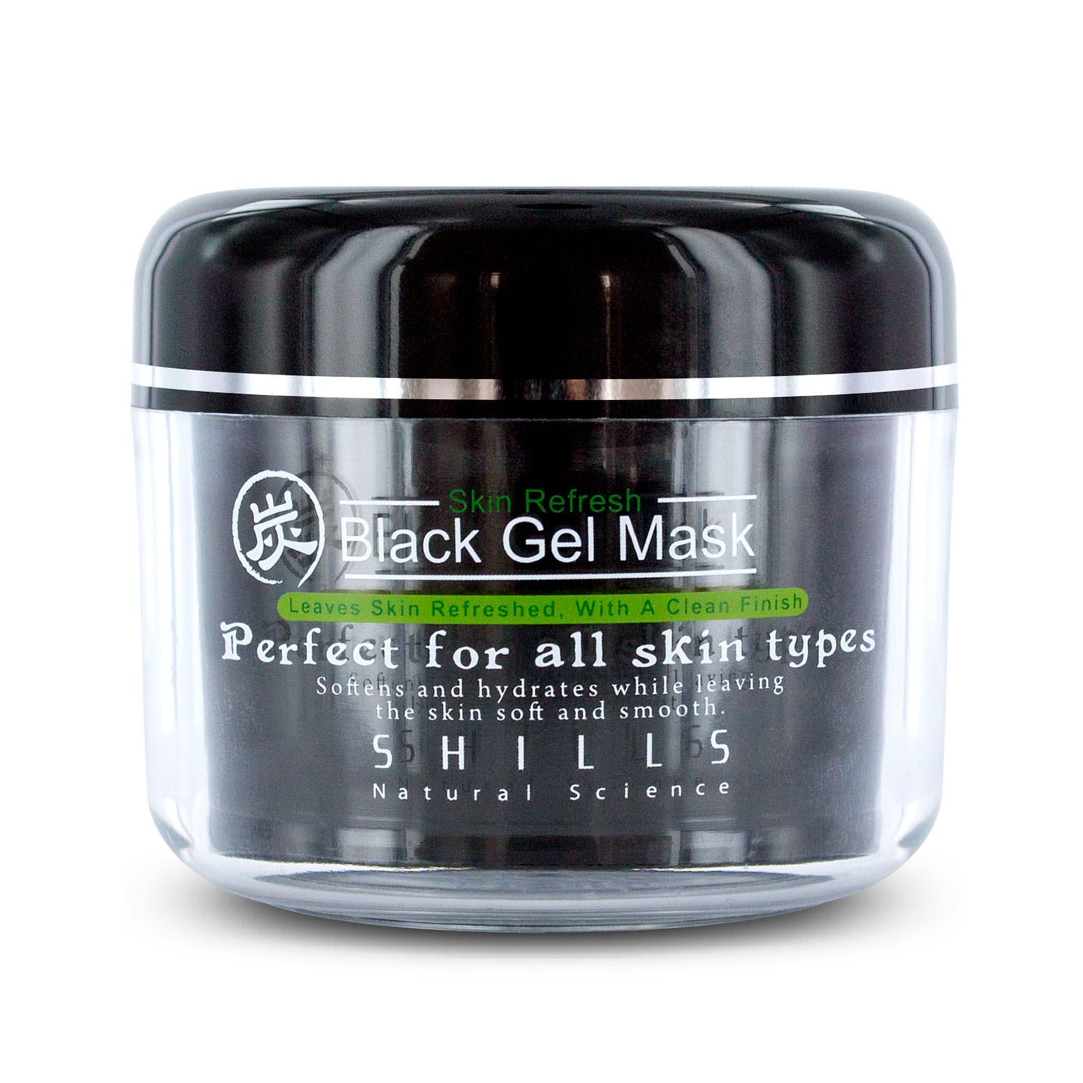 SHILLS Activated Charcoal Black Gel Mask 150 ml