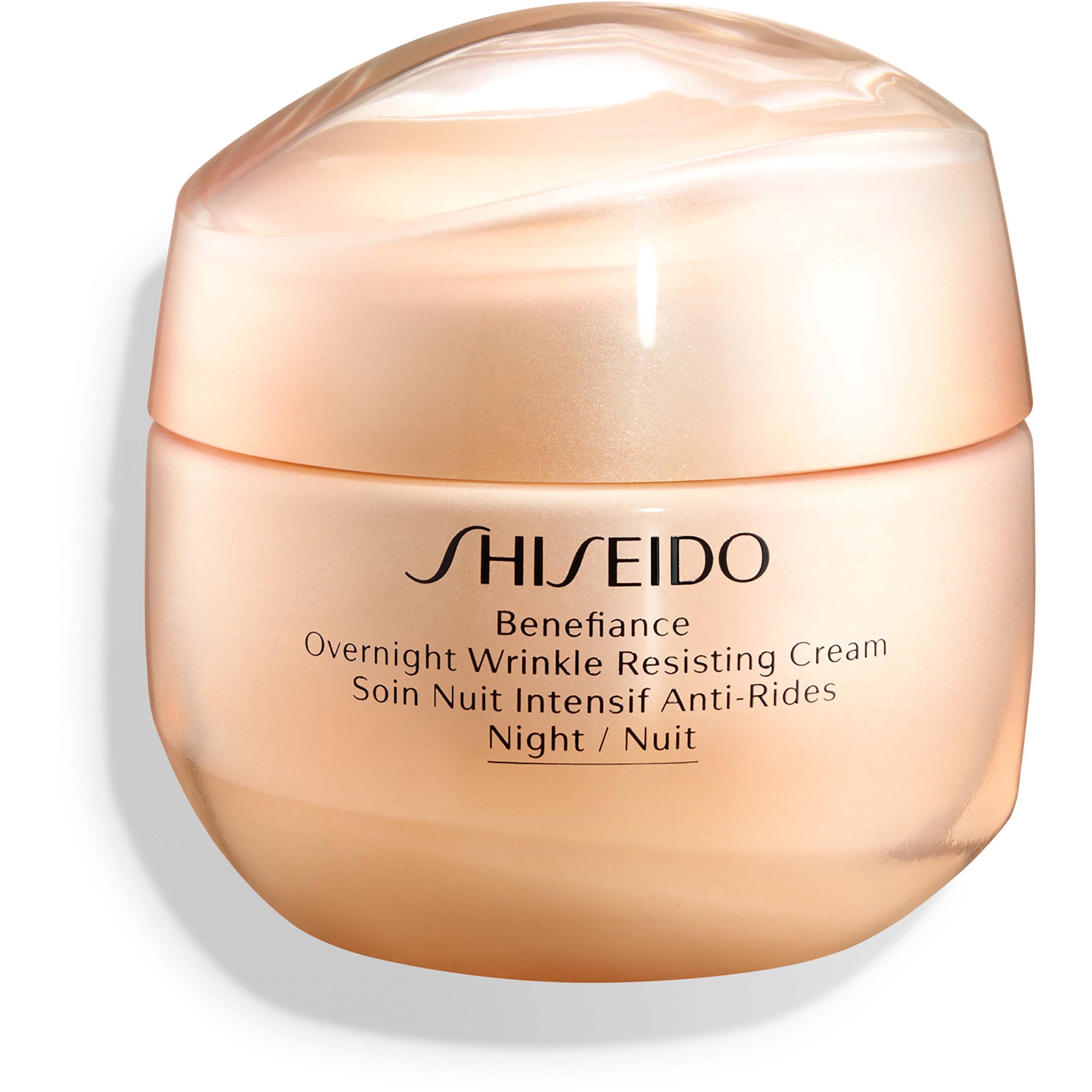 Фото - Крем і лосьйон Shiseido Benefiance Wrinkle Overnight Wrinkle Resisting Cream 50 
