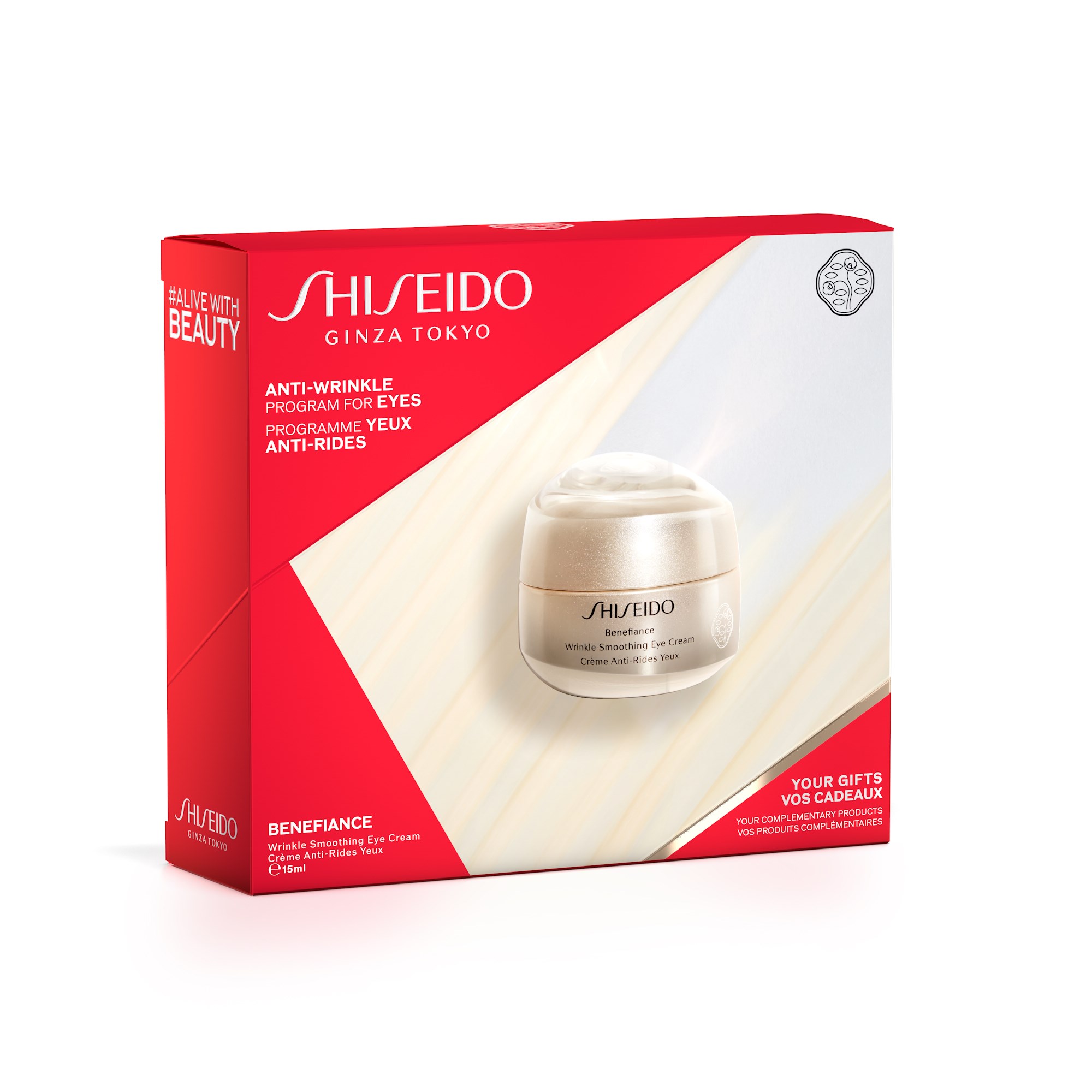 Shiseido Benefiance Neura Sm ey 15/utm 5/chaos mascara 25 ml
