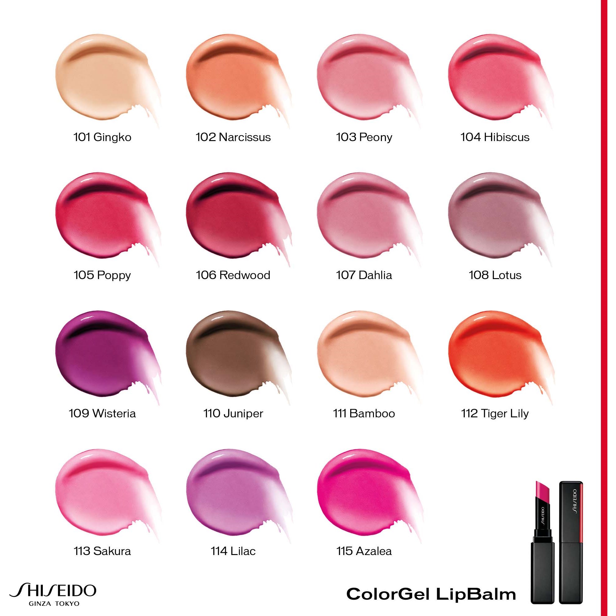 Shiseido ColorGel Lipbalm 106 Redwood (obrázok 4)