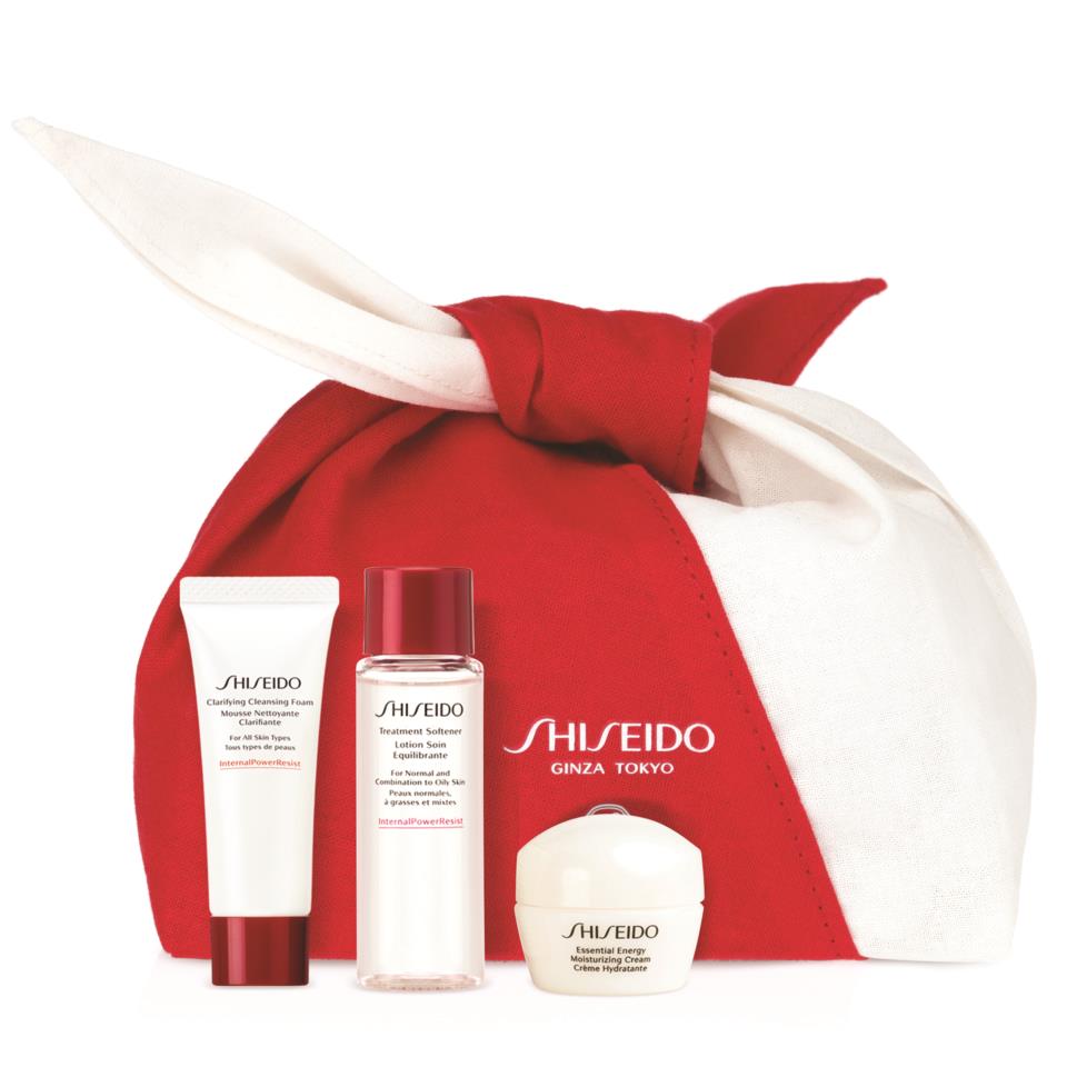 Shiseido D-PREP Cl Foam 15 ml/ D-PREP Treat Soft 30 ml/ Ess