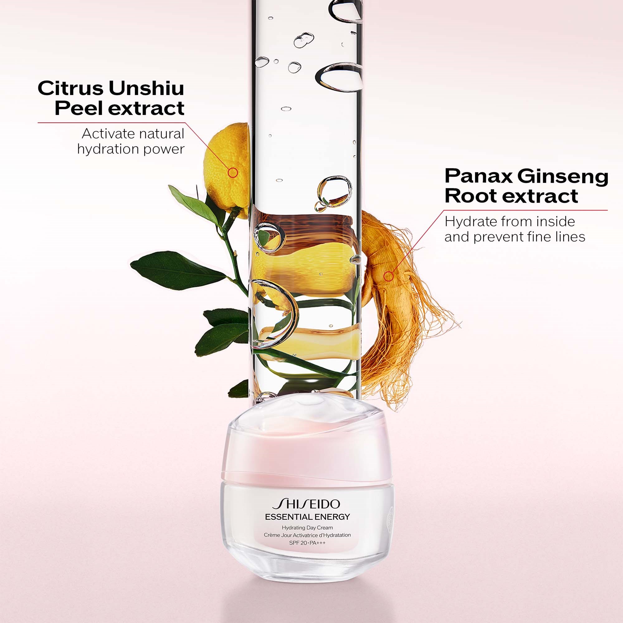 Shiseido Essential Energy Hydrating Day Cream SPF20 50 ml (obrázok 3)