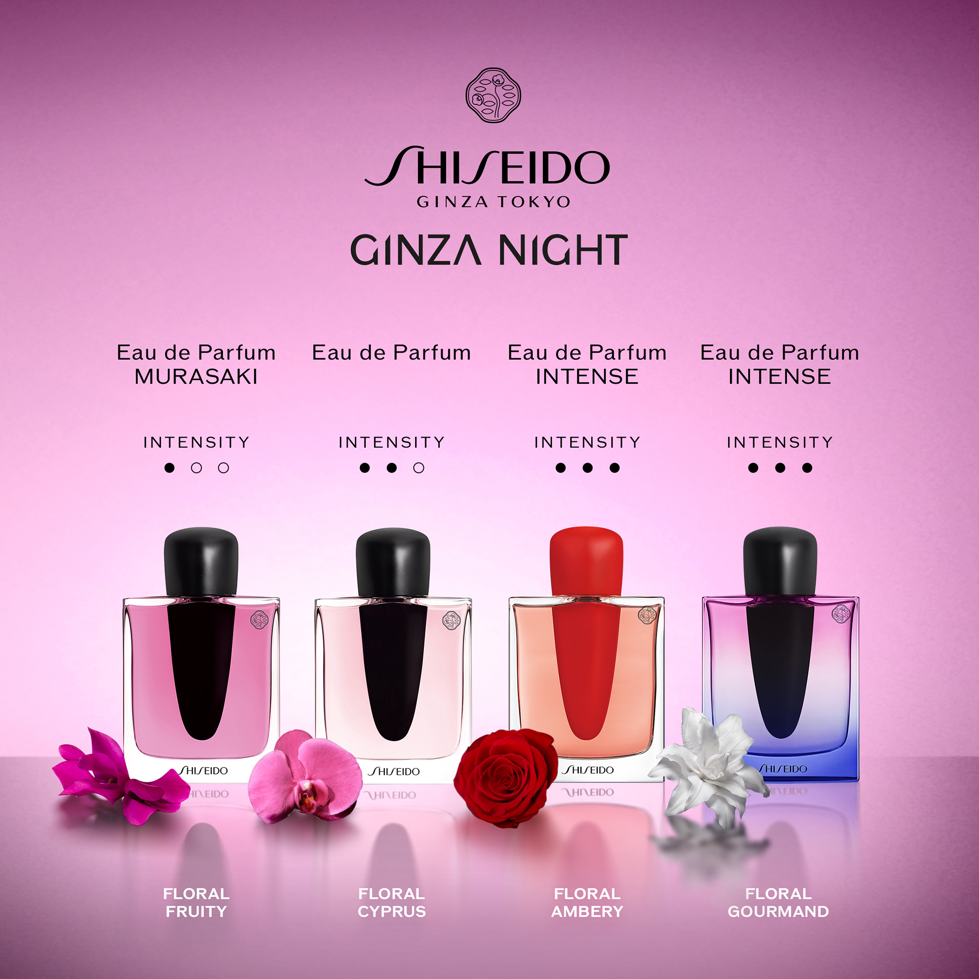 Shiseido Ginza Night Eau de Parfum Intense 30 ml (obrázok 5)