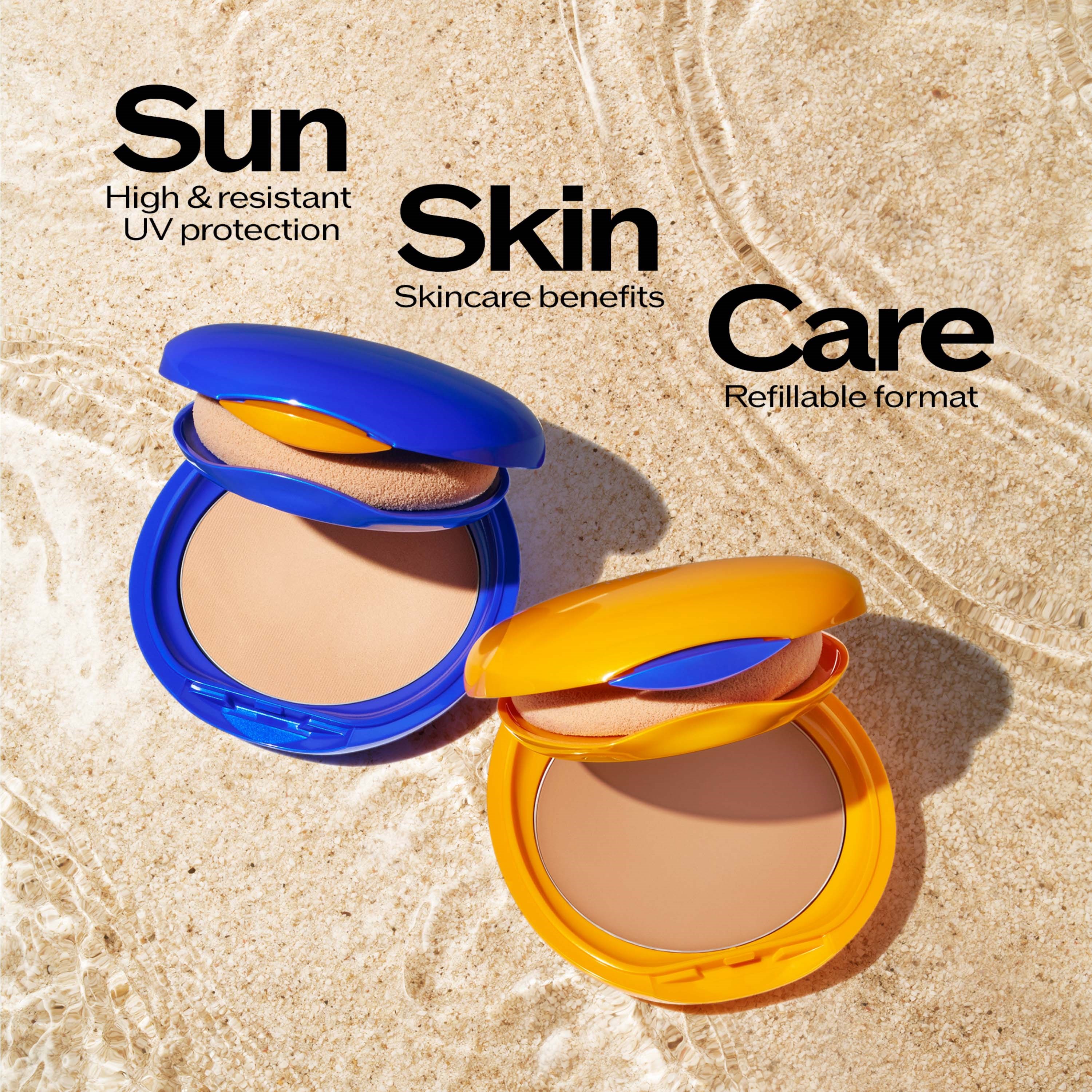 Shiseido Global Sun Care UV Tanning Compact Foundation Bronze (obrázok 7)