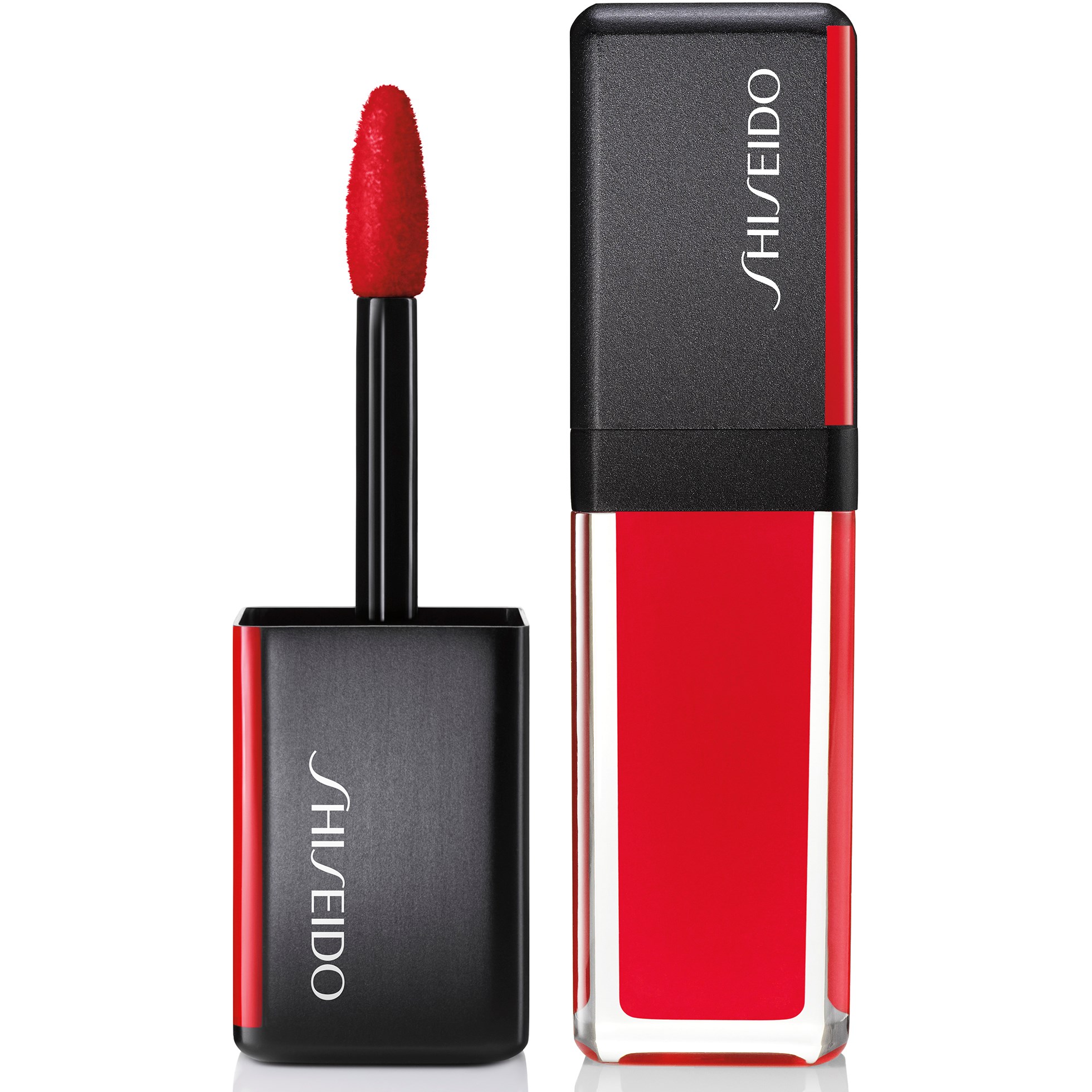 Läs mer om Shiseido Lacquer Ink Lipshine 304 Techno red