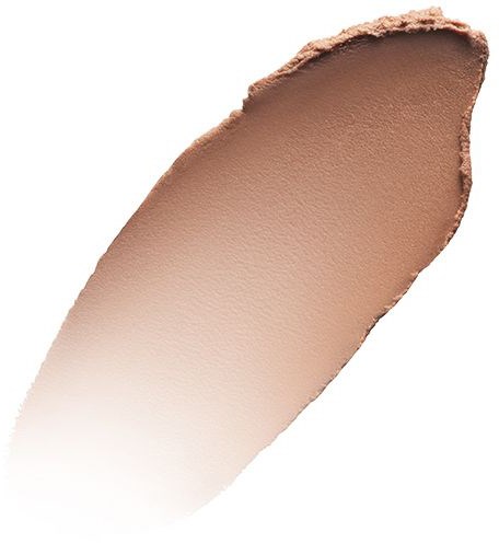 En beige sminke-grunnfarge med en jevn, kremete tekstur, som går fra mørk til lys.