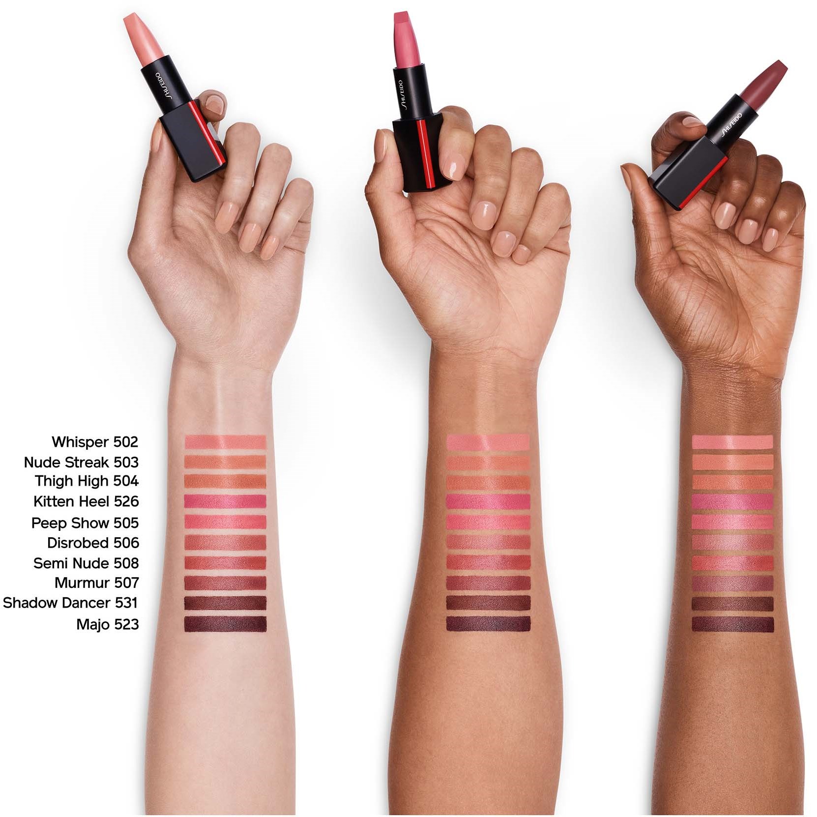 Shiseido ModernMatte Powder Lipstick 506 Disrobed (obrázok 4)