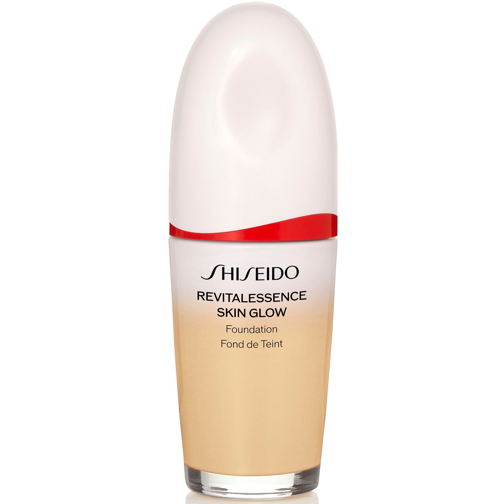 Shiseido RevitalEssence Skin Glow Foundation SPF30 220 Linen billede