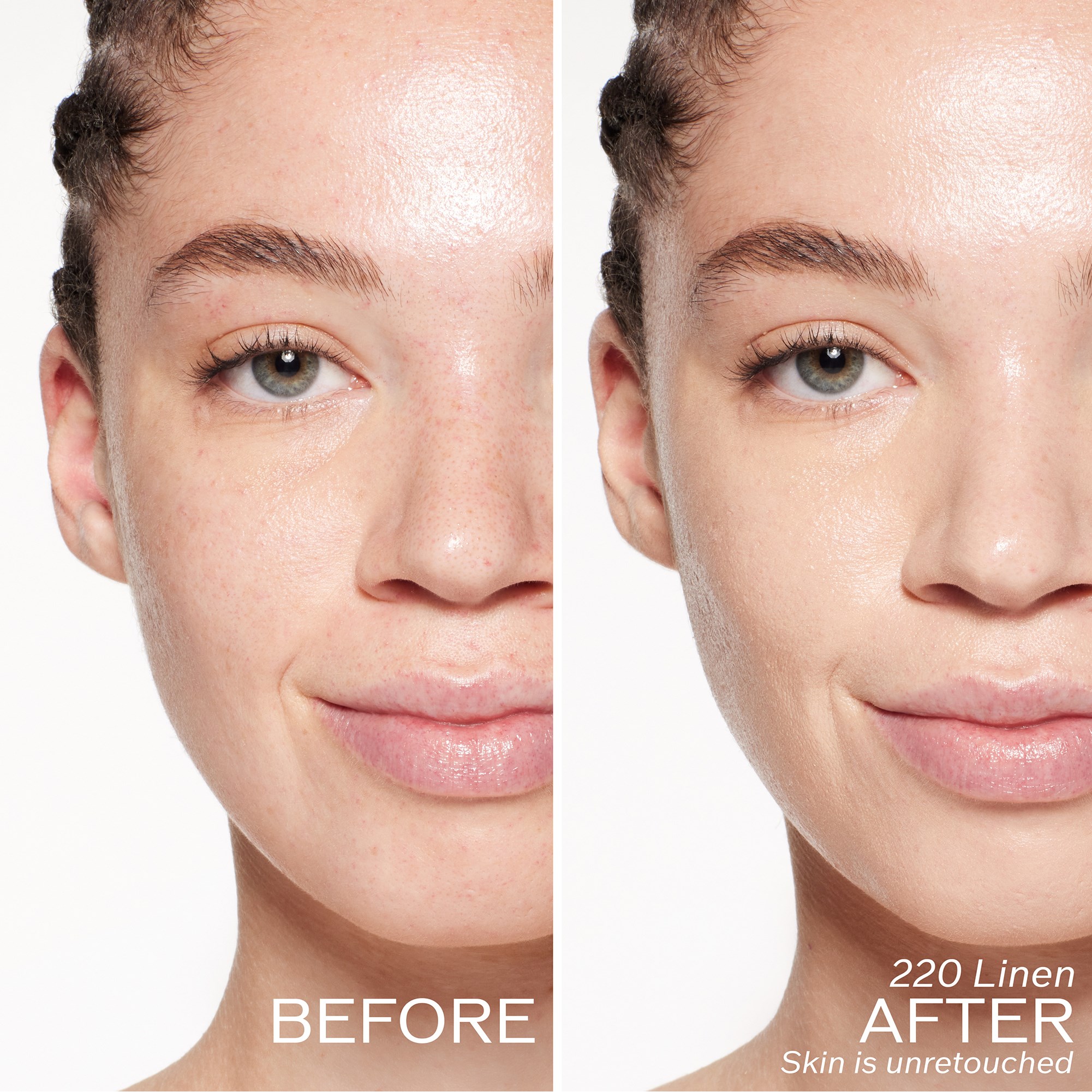 Shiseido RevitalEssence Skin Glow Foundation SPF30 220 Linen (obrázok 3)