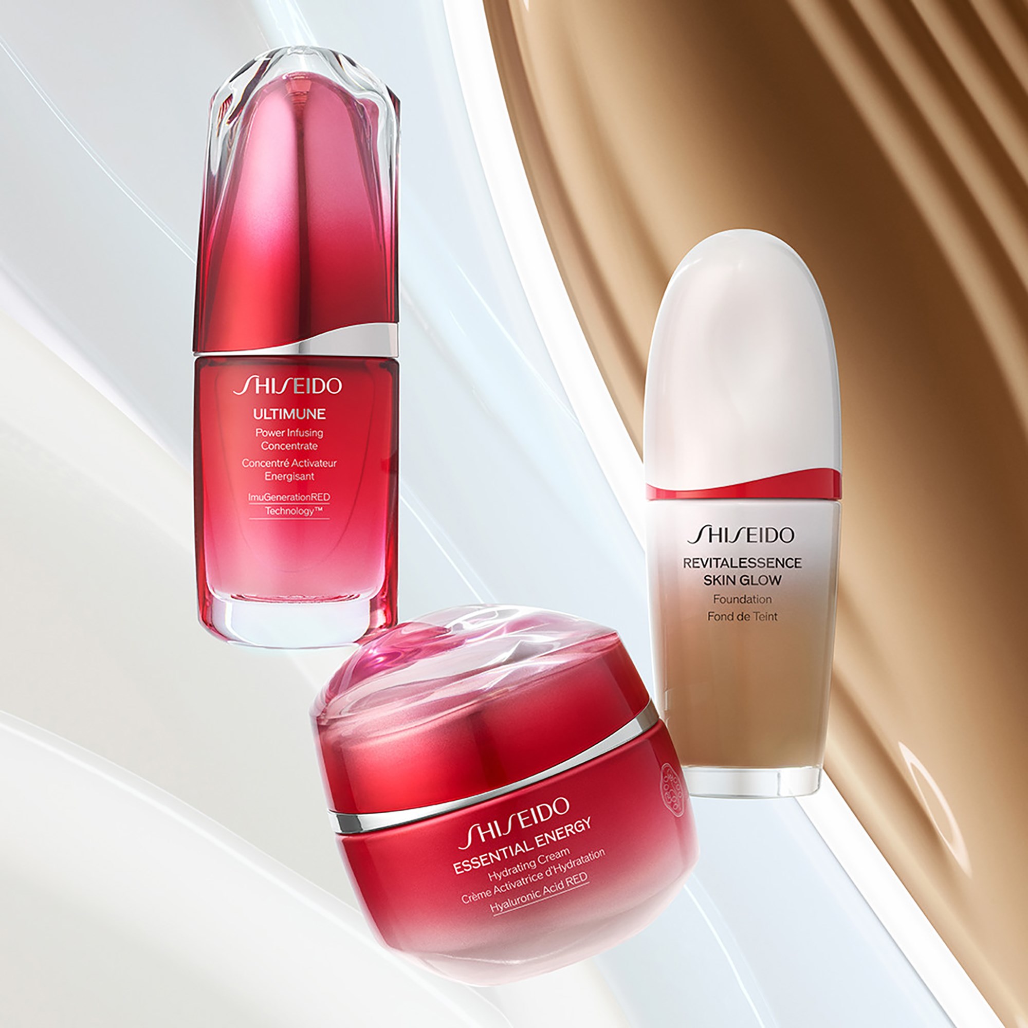 Shiseido RevitalEssence Skin Glow Foundation SPF30 450 Copper (obrázok 6)