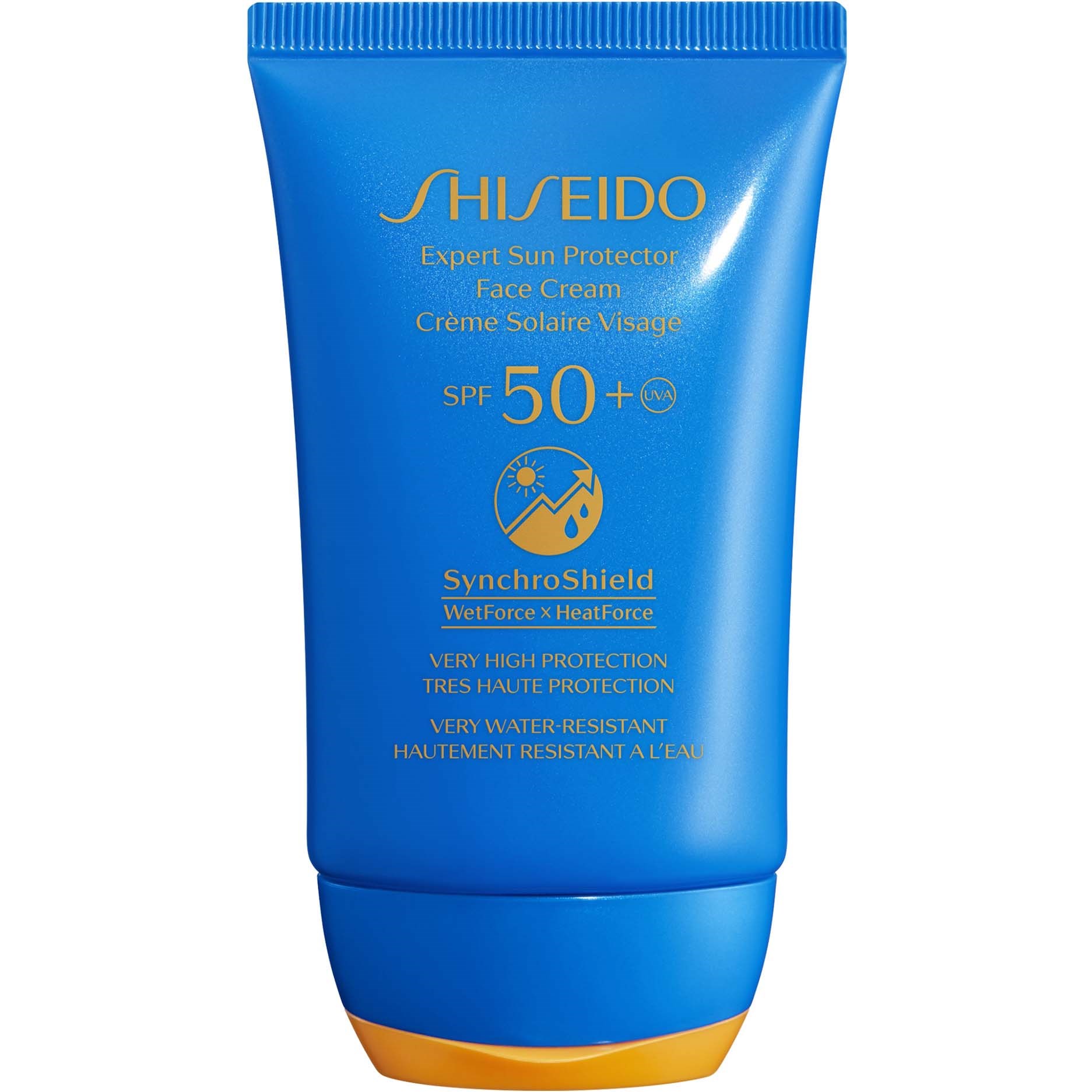 Läs mer om Shiseido Sun 50+ experts pro cream