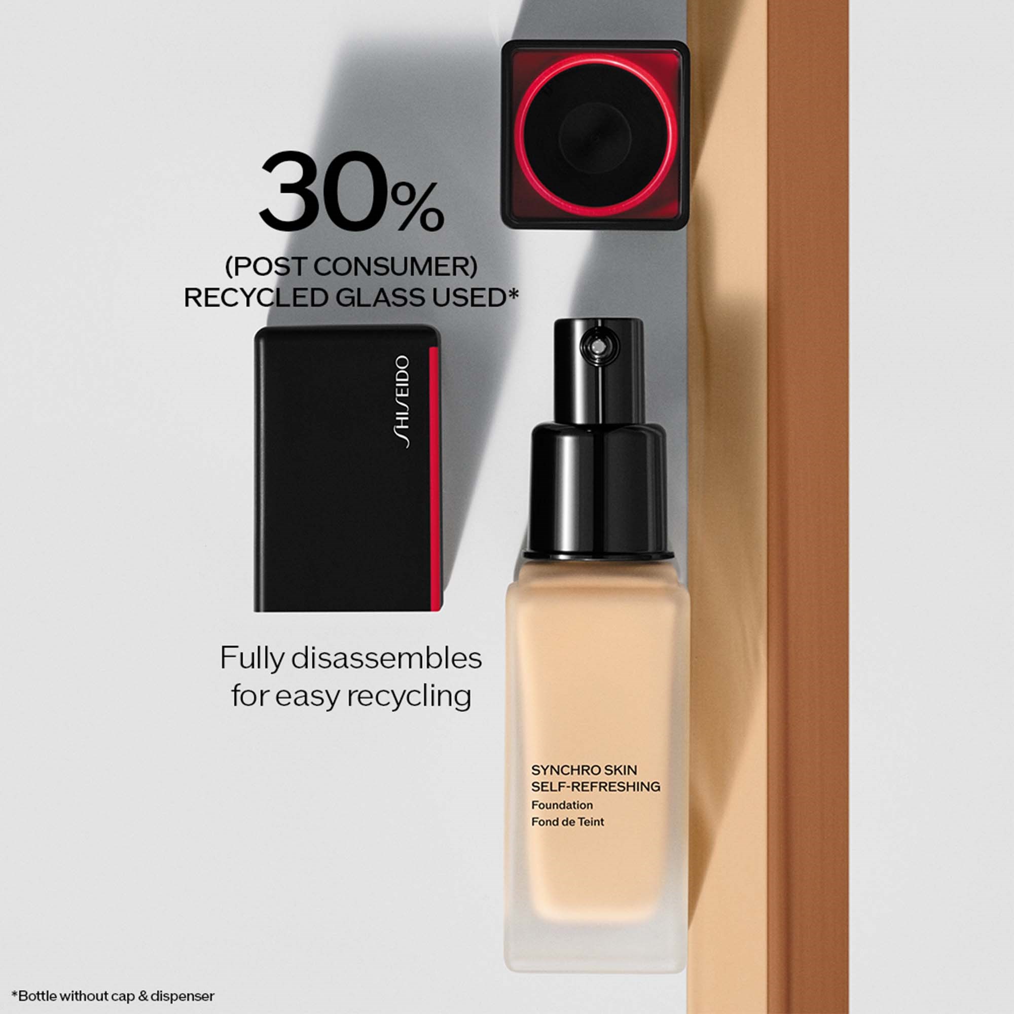 Shiseido Synchro Skin Self-Refreshing Foundation 220 (obrázok 5)