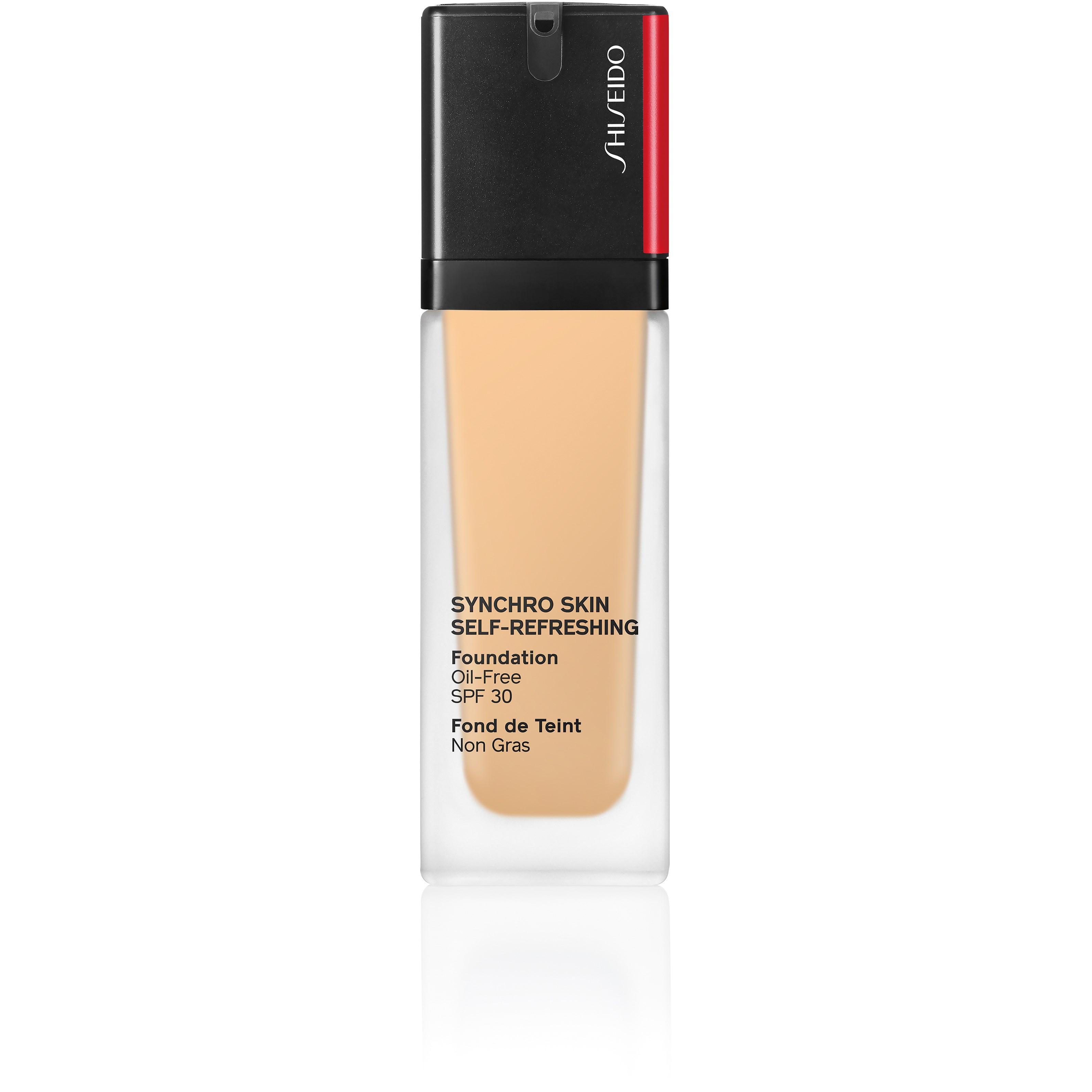 Läs mer om Shiseido Synchro Skin Self Refreshing Foundation 230 Alder
