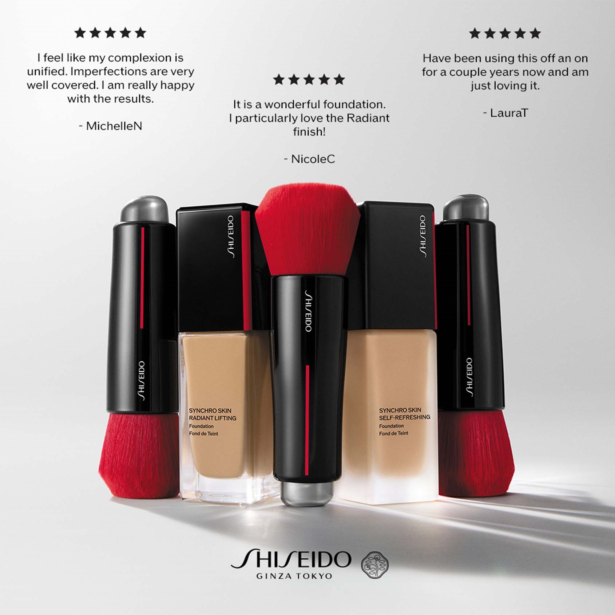Shiseido Synchro Skin Self-Refreshing Foundation 310 (obrázok 6)