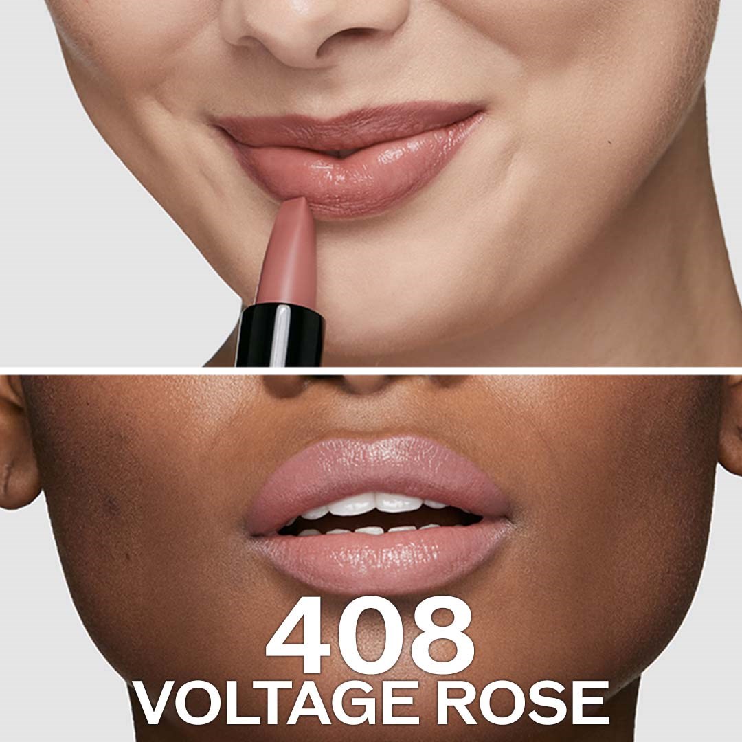 Shiseido TechnoSatin Gel Lipstick 408 Voltage Rose (obrázok 3)