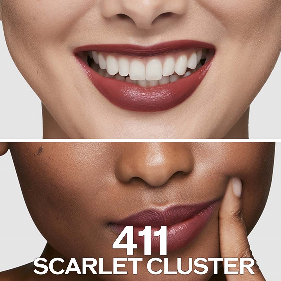 Shiseido TechnoSatin Gel Lipstick 411 Scarlett Cluster (obrázok 3)