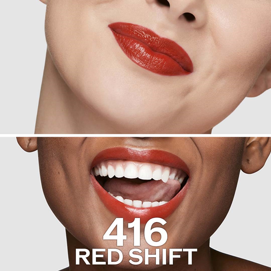 Shiseido TechnoSatin Gel Lipstick 416 Red Shift (obrázok 3)