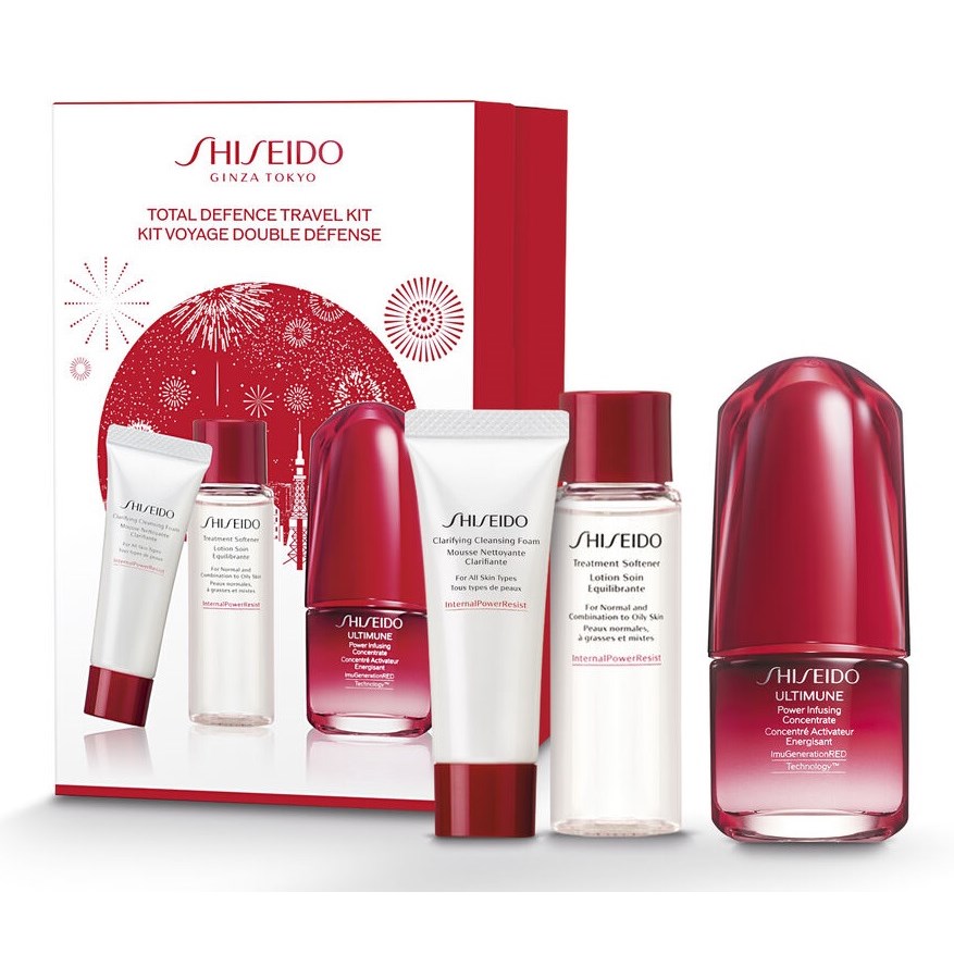 Shiseido Total Defence Travel Kit