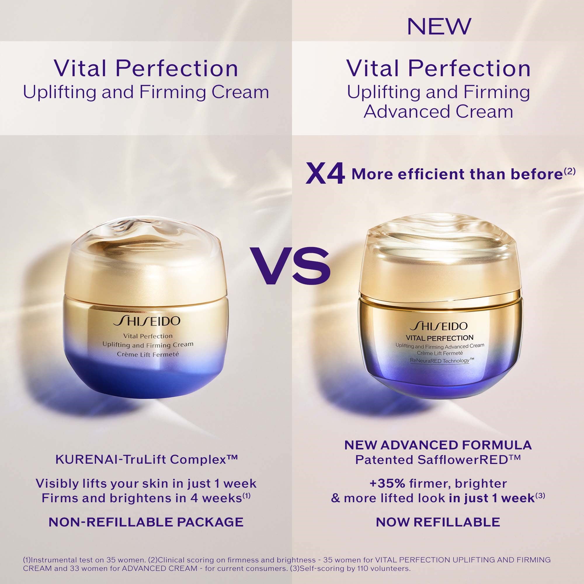Shiseido Vital Perfection Advanced Cream Refill 50 ml (obrázok 7)