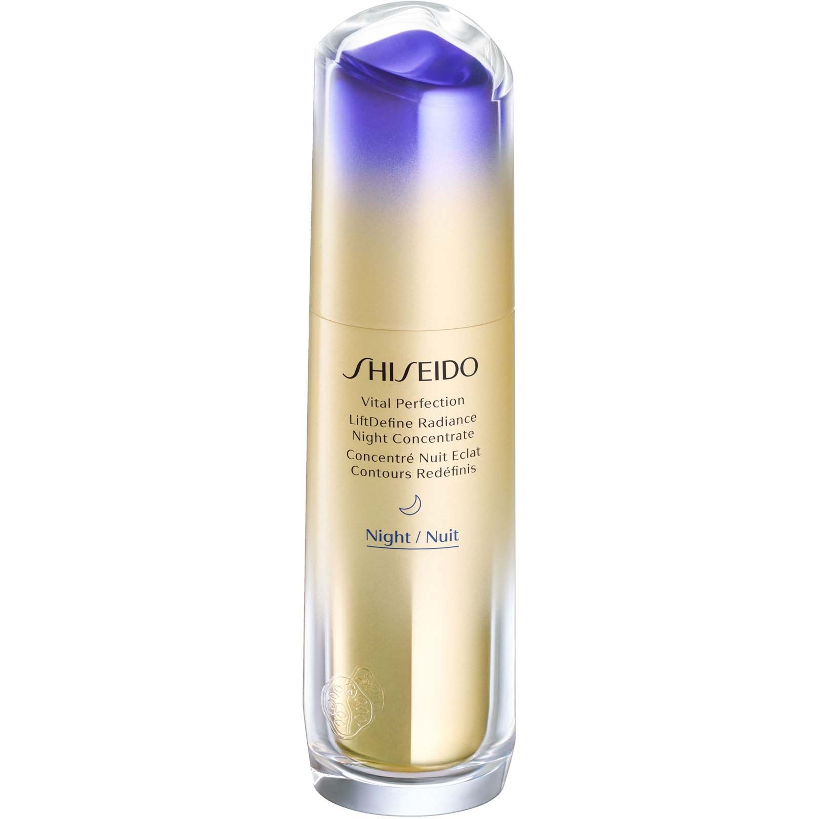 Läs mer om Shiseido Vital Perfection Night Concentrate Serum 40 ml